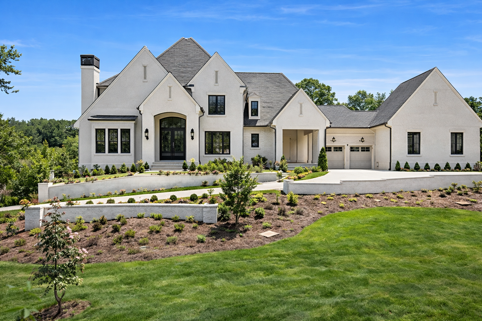 Blue Valley Milton GA — private acreage estate luxury homes