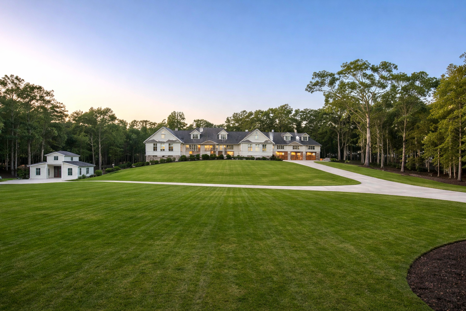 Milton Georgia luxury estate home with acreage